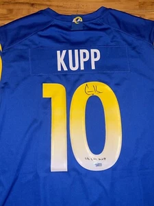MAGLIA AUTOGRAFATA NIKE ON FIELD COOPER CUP "SB LVI MVP" iscrizione fanatici auth - Foto 1 di 7