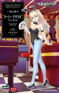 HASEGAWA 1/12 Lucy McDonnell (Bunny Girl) Egg Girls Collection No.46 Plastic Kit - Picture 1 of 7