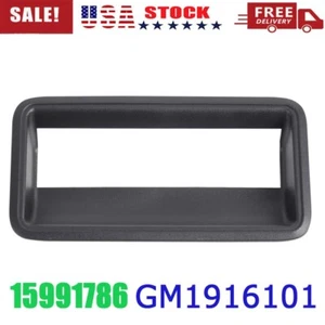 Tailgate Handle Bezel For 1988-2000 Chevy GMC Pickup 15991786 GM1916101 Black - Bild 1 von 11
