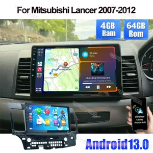 For 2008-2017 Mitsubishi Lancer Carplay Car Radio Stereo Android 13.0 GPS Navi - Picture 1 of 13
