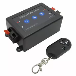 LED Funk-Dimmer 12V 4A mit Fernbedienung LED Dimmer stufenlos f. dimmabre LED - Bild 1 von 5