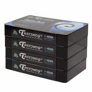 Ambientador de aire Treefrog JDM 4 paquetes negro aroma calabaza caja fresca coche - Imagen 1 de 5