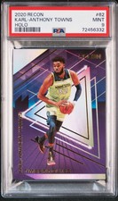 Karl-Anthony Towns Recon Holo PSA 9 (card 62) 2020/21 POP 1