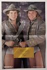 THE SOUTHERN BOYS double face 11"x 16,75" WCW affiche pinup lutte