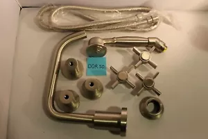 Phylrich D2139D1TO-15 Basic Deck Tub Set Hand Shower Blade Cross Handles w/ hose - Picture 1 of 4
