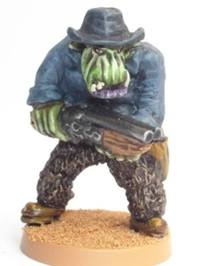 FANTASY WILD WEST COWBOY ORC DEPUTY 'EAMON FYRE' - Picture 1 of 2