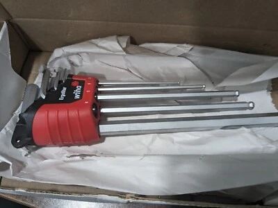 WIHA 8 Piece L-Key Combo Hex Key Set incomplete 66992 - Image 1 of 3