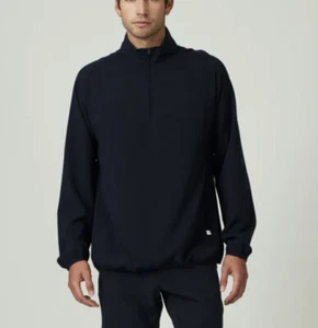CHAQUETA DE GOLF PARA HOMBRE 7 DIAMANTES NUEVA CON ETIQUETAS OXIGENADA 1/4 CON CREMALLERA NEGRA TALLA XXL PRECIO DE VENTA SUGERIDO POR EL FABRICANTE $125 - Imagen 1 de 8