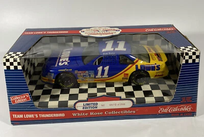 '95 BFR Ertl Nascar Brett Bodine #11 Team Lowe's Ford T-bird 1:18 Diecast Car Foto 1 de 4