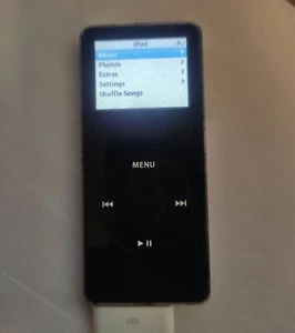 Apple Ipod Nano 1 Generazione Nero (4gb) a1137 1nd 1th batteria da sostituire - Picture 1 of 6