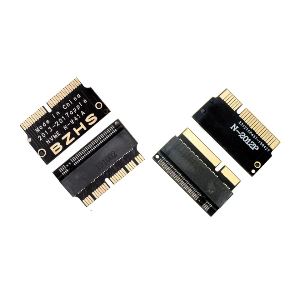 M.2 NGFF SATA / PCIe NVME 2280 SSD auf Mac Upgrade Adapter Macbook PRO Air iMac - Bild 1 von 4