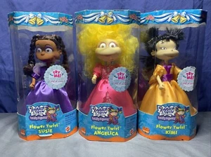 MUÑECAS MATTEL RUGRATS EN PARÍS TOTALMENTE FLOWER TWIRL”Angelica,Susie,Kimi” - Imagen 1 de 8