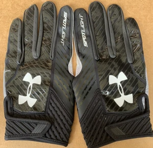 Under Armour NFL Spotlight Leder Palm Handschuhe schwarz Gr. XL - Bild 1 von 4