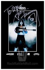 KISS ACE FREHLEY 1976 AUCOIN PROMO ROCK PHOTO 11x17 POSTER PRE-PRINT SIGNATURE