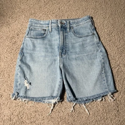 Madewell Women’s  The Curvy Perfect Vintage Jean Shorts Denim Y2K Summer Sz 27P - Image 1 of 4