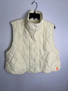 Free People Movement size XS Snap Quilted Puffer Quinn Vest - Pristine - Picture 1 of 14