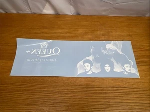 Queen Greatest Hits Picture Promo Shop Window Sticker Poster 60cm X 20cm - Picture 1 of 7