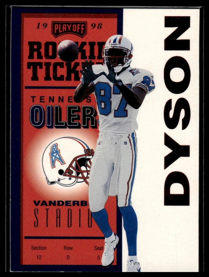 1998 Playoff Contenders - Ticket #99 Kevin Dyson - Image 1 of 2