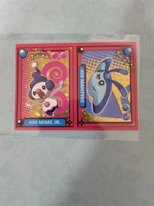 POKEMON POKEDEX Sticker EF #439-458 MIME JR. / MANTYKE Edition PERU 2022 - Picture 1 of 2