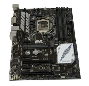 ASUS Z170-E LGA 1151 Intel Z170 HDMI SATA 6Gb/s USB 3.1 ATX Intel Mainboard - Bild 1 von 5