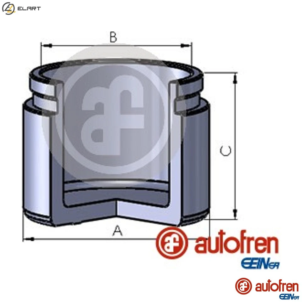 PINZA FRENO PISTÓN D025724 PARA RENAULT 18/Rotura/Variable LE/COCHE 20 PEUGEOT Foto 1 de 4