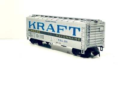 Vtg Kraft Cheese Mayonnaise WRX 11170 Gray HO Model Train Box Car D-7 - Image 1 of 4