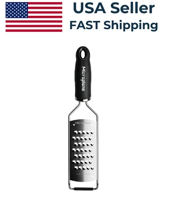 Microplane Gourmet Series Extra Coarse Grater with Soft Touch Handle - Black - Image 1 of 4