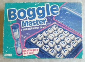 Boggle Master 5x5 Grid 3-Minute Word Game , Vintage 1993 Complete - Picture 1 of 4