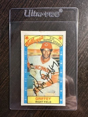 1979 KELLOGG'S #39 KEN GRIFFEY CINCINNATI REDS NM-MT *Hot Corner Vintage* B - Image 1 of 2