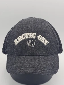 Vintage Arctic Cat Schneemobil Wollmischung Winter Ohrenklappe Trapper Mütze Größe L/XL  - Bild 1 von 11