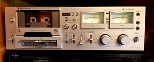 KENWOOD KX-1060 3 HEAD STEREO CASSETTE DECK REC. VINTAGE FULLY WORKING JAPAN - Zdjęcie 1 z 6