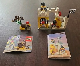 LEGO 6259 Broadside's Brig 6235 Buried Treasure Complete  w/manuals Vintage 