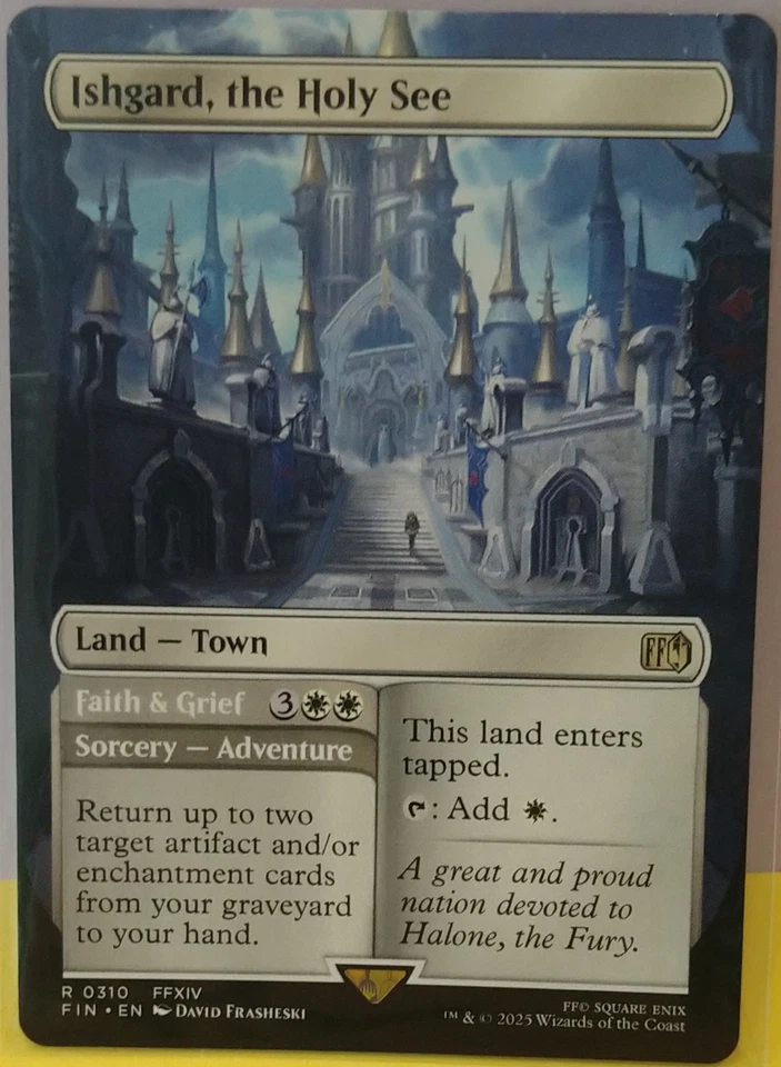 MTG - Final Fantasy - Ishgard, the Holy See (310) *Borderless* - Bild 1 von 1