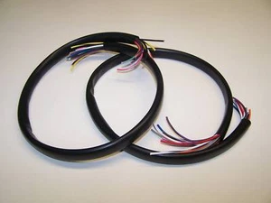 Harley 36" arnés de cableado manillar 26 interruptor cable sin pasador 07-13 kit FLH FLT - Imagen 1 de 7