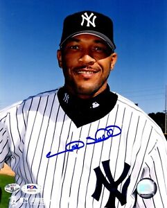 Gary Sheffield autographed signed 8x10 photo MLB New York Yankees PSA COA