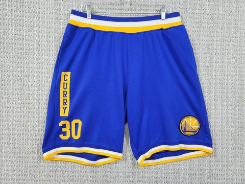 Steph Curry #30 Golden State Warriors NBA Basketball Shorts Mens Sz XL Cover