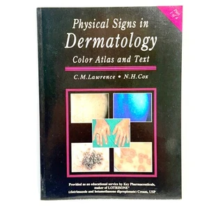 Physical Signs In Dermatology: Color Atlas & Text By Lawrence & Cox (1993) - Picture 1 of 6