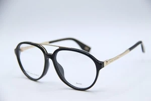 NEW MARC JACOBS MARC 319/G 807 BLACK GOLD AUTHENTIC DESIGNER EYEGLASSES 55-15 - Picture 1 of 5