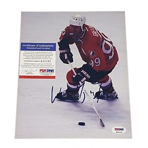 Wayne Gretzky Signed 8x10 Photo PSA Team Canada Autograph Winter Olympics Auto