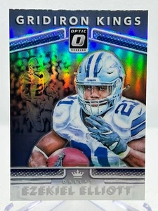 EZEKIEL ELLIOTT 2017 Donruss Optic #17 Gridiron Kings SILVER PRIZM  Insert - Picture 1 of 2