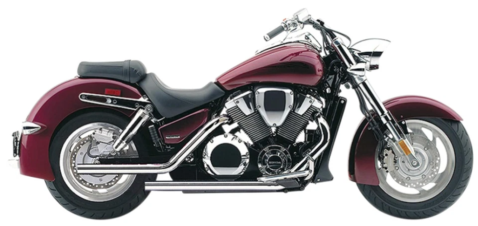 Cobra Dragsters Exhaust System for 2002-08 Honda VTX1800N/R/S - Chrome - 1626T Foto 1 de 1