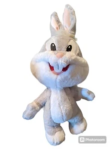 Baby Bugs Bunny Large Head Plush Six Flags  Looney Tunes 17" Stuffed Animal - Picture 1 of 4