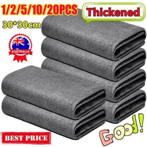 Thickened Magic Cleaning Cloth Reusable Thicken Microfiber Cleaning Rags AU - Picture 1 of 18