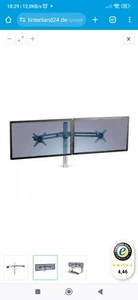 Fellowes Lotus Dual Monitor Arm Kit 8042901 Halterung  - Bild 1 von 4