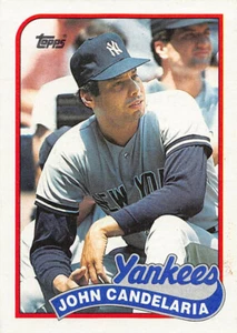 John Candelaria 1989 Topps Base Baseball card #285 New York Yankees - Picture 1 of 2