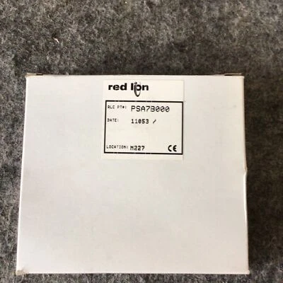 Red Lion PSA7B000 Inductive Sensor, 5 mm Range, M18 Flush, NPN-NO, 10-30 VDC - Image 1 of 4