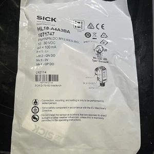 NEW SICK, INC. HL18-A4A3BA  Hybrid photoelectric sensor  - Picture 1 of 2
