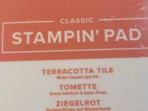 Stampin' Up! Classic Ink Pad - Piastrella in terracotta "RITIRATA" - NUOVA SIGILLATA! - Foto 1 di 4