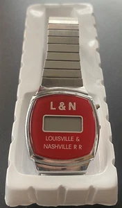 Vintage Louisville & Nashville L&N LN Digital Wrist Watch not working - Picture 1 of 2