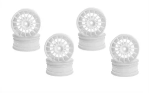 Felge 1:10 Aero 24 mm 15-Speichen weiss 8 Stück FAZER Ersatzteil Kyosho 92012-8W - Bild 1 von 2